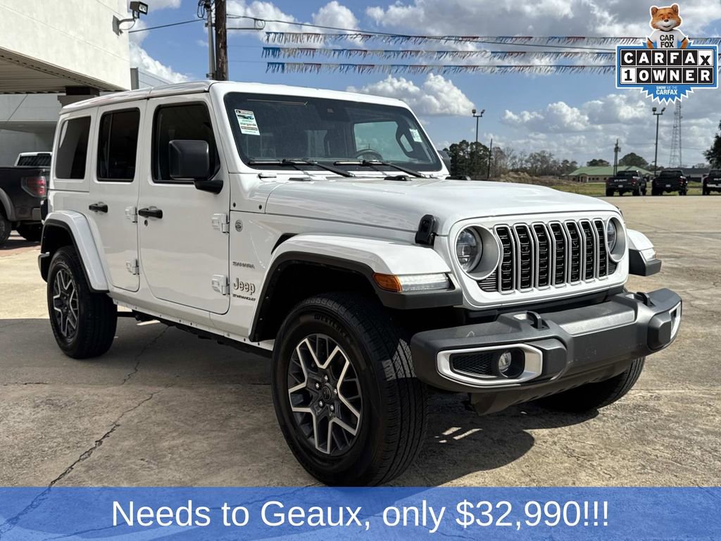 Used 2024 Jeep Wrangler Unlimited Sahara AWD/4WD image 2