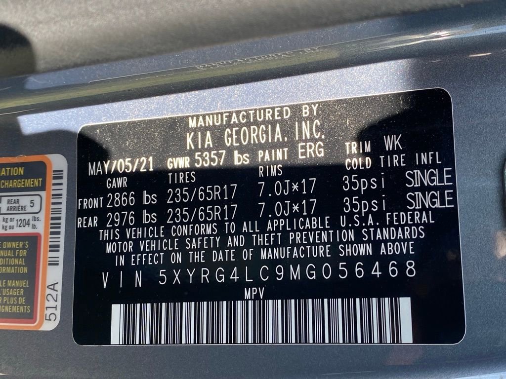 Used 2021 Kia Sorento LX image 32