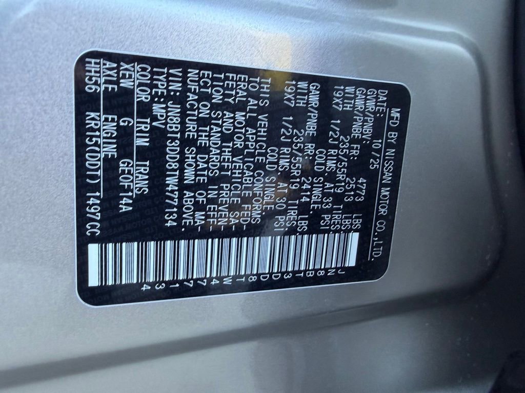 New 2026 Nissan Rogue Platinum w/ Platinum Premium Package image 29