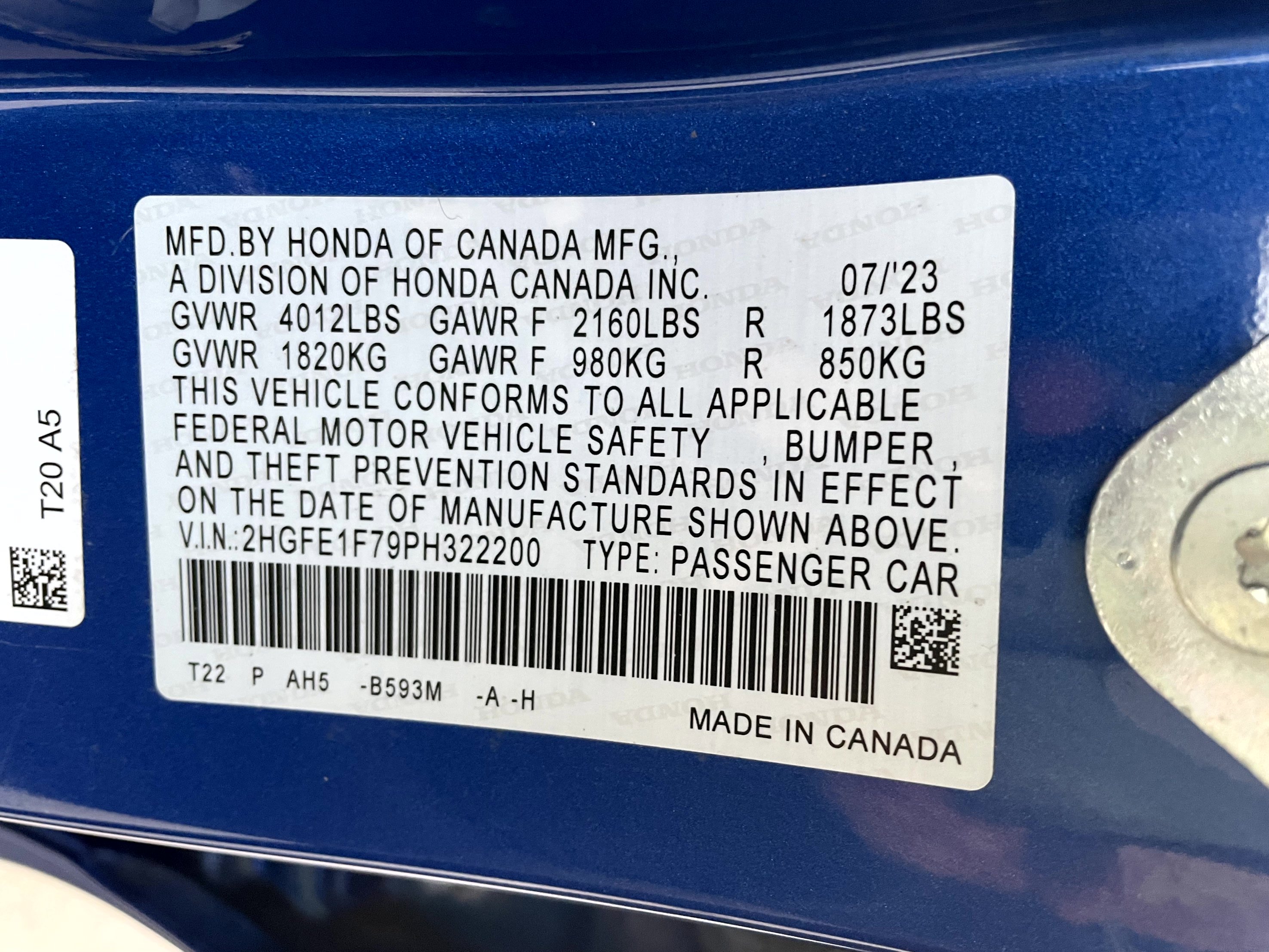 Used 2023 Honda Civic EX image 23