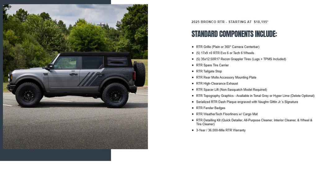 New 2025 Ford Bronco Badlands AWD/4WD image 2