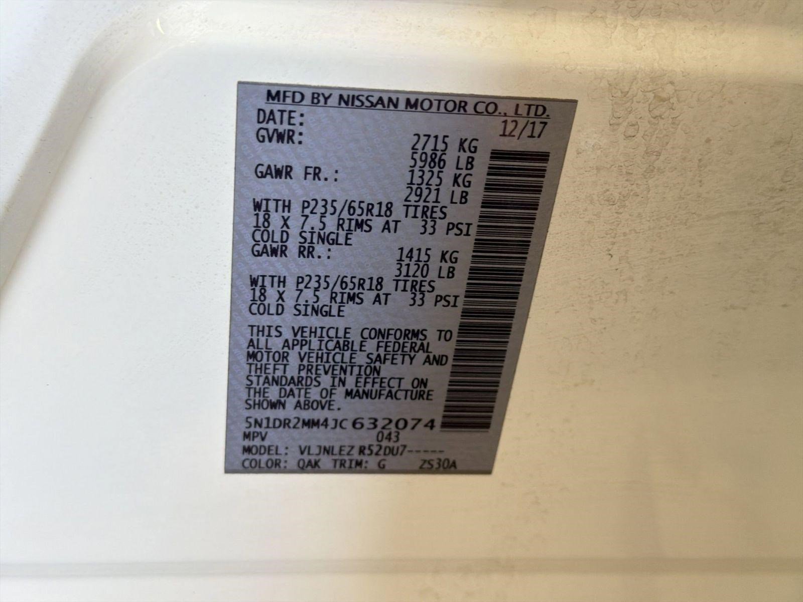 Used 2018 Nissan Pathfinder SV image 20
