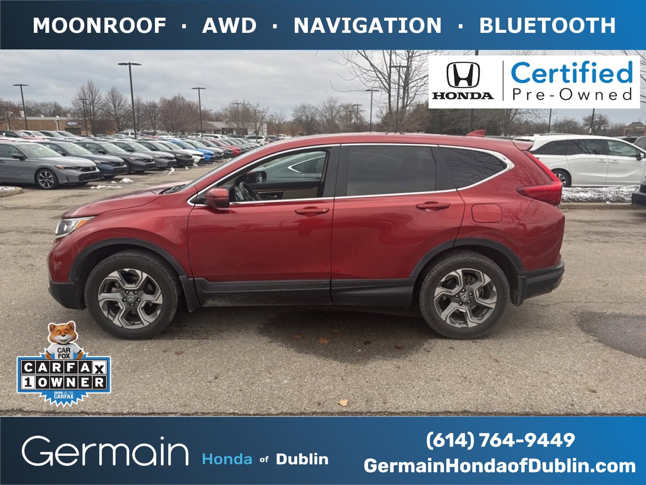 Certified 2018 Honda CR-V EX-L