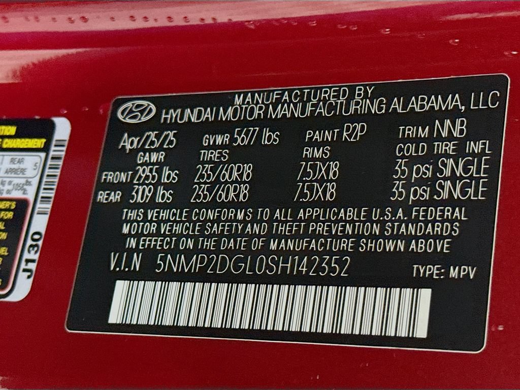 Certified 2025 Hyundai Santa Fe SEL AWD/4WD image 32