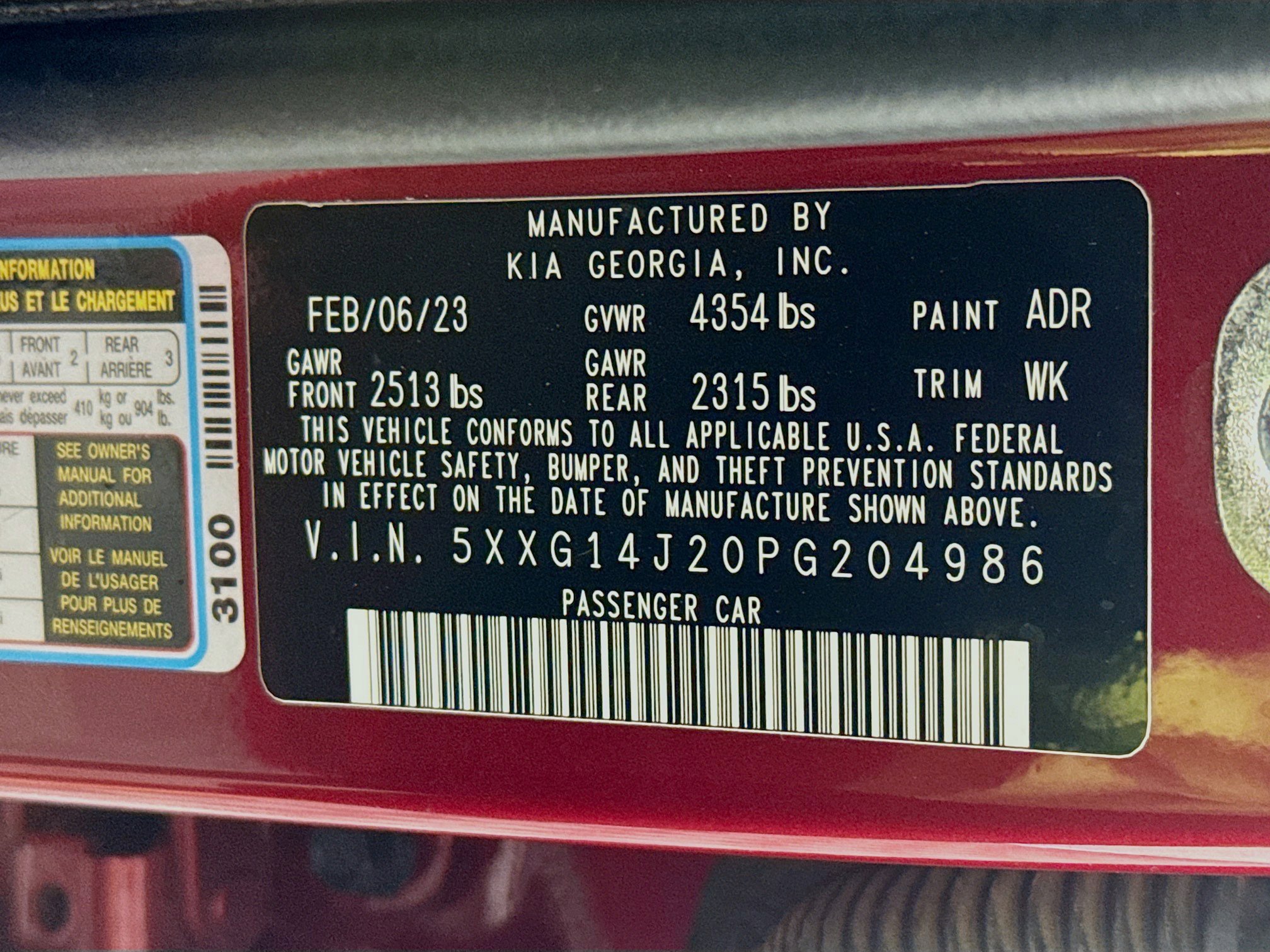 Used 2023 Kia K5 LXS image 39