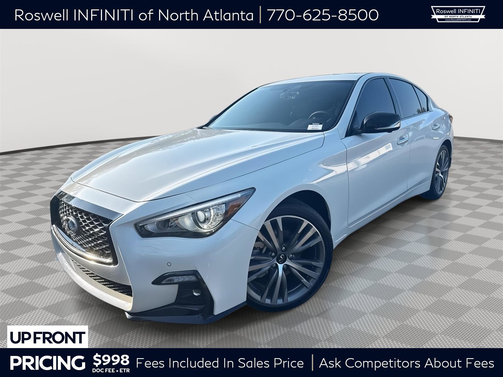 Used 2024 INFINITI Q50 Sensory AWD/4WD image 1
