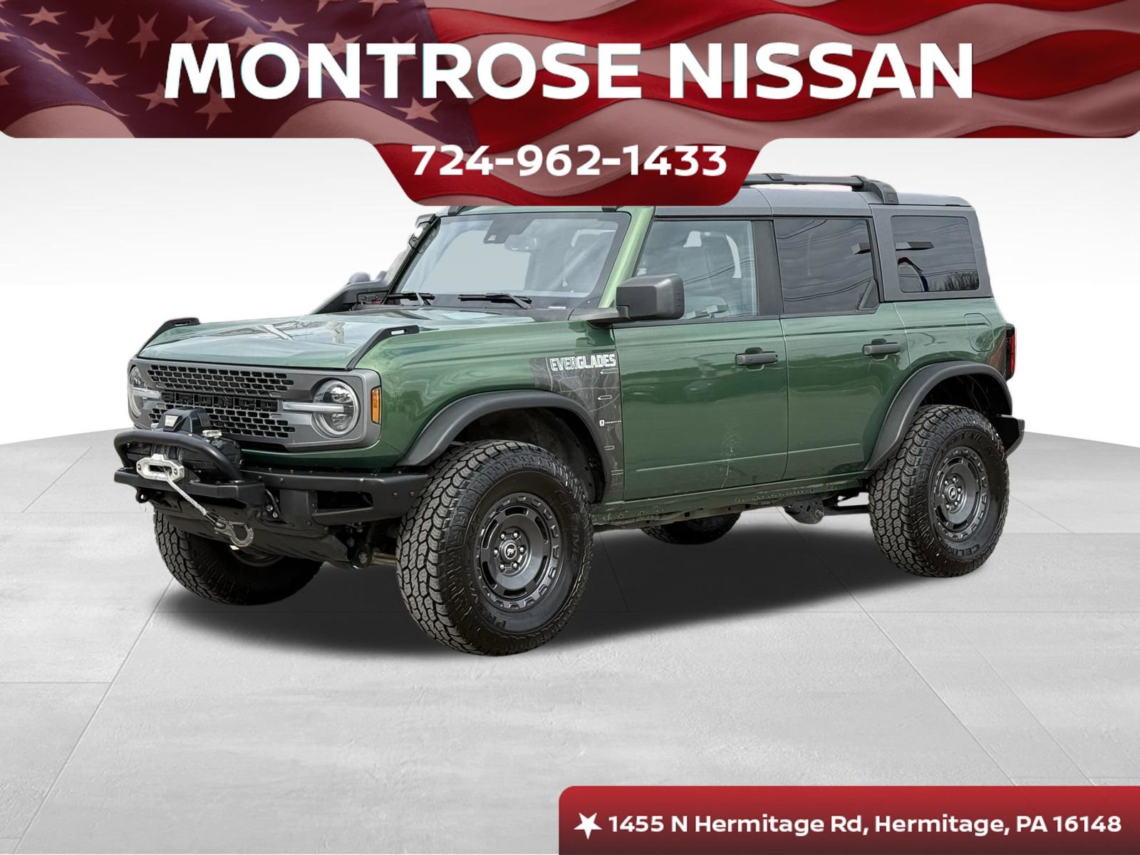 Used 2023 Ford Bronco Everglades image 1