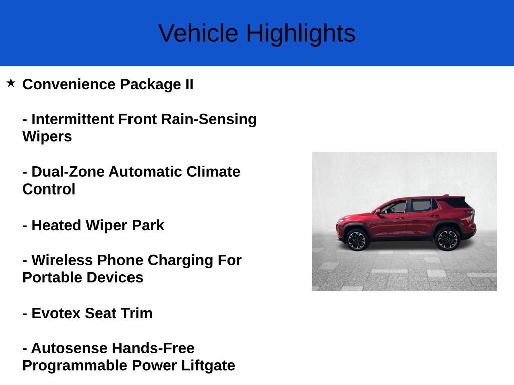 New 2026 Chevrolet Equinox LT w/ Convenience Package II FWD image 3