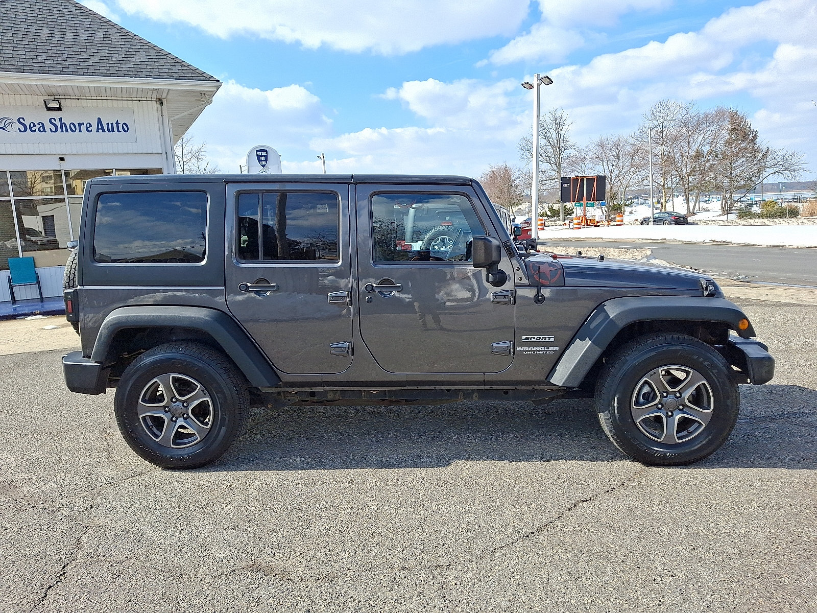 Used 2017 Jeep Wrangler Unlimited Sport w/ Quick Order Package 23S AWD/4WD image 7