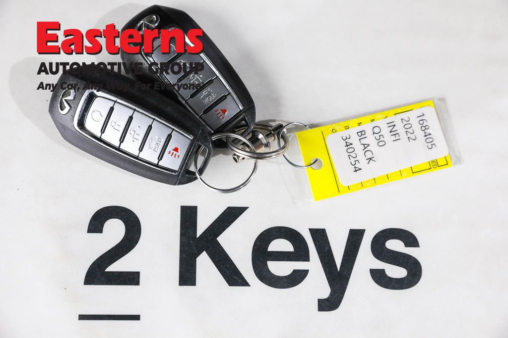 Used 2022 INFINITI Q50 Sensory image 29