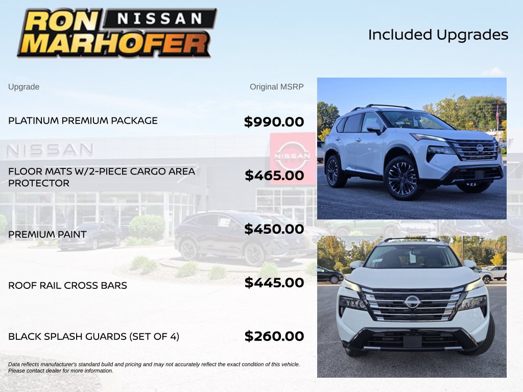 New 2026 Nissan Rogue Platinum w/ Platinum Premium Package AWD/4WD image 7