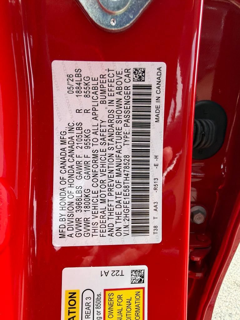 New 2026 Honda Civic Si image 25