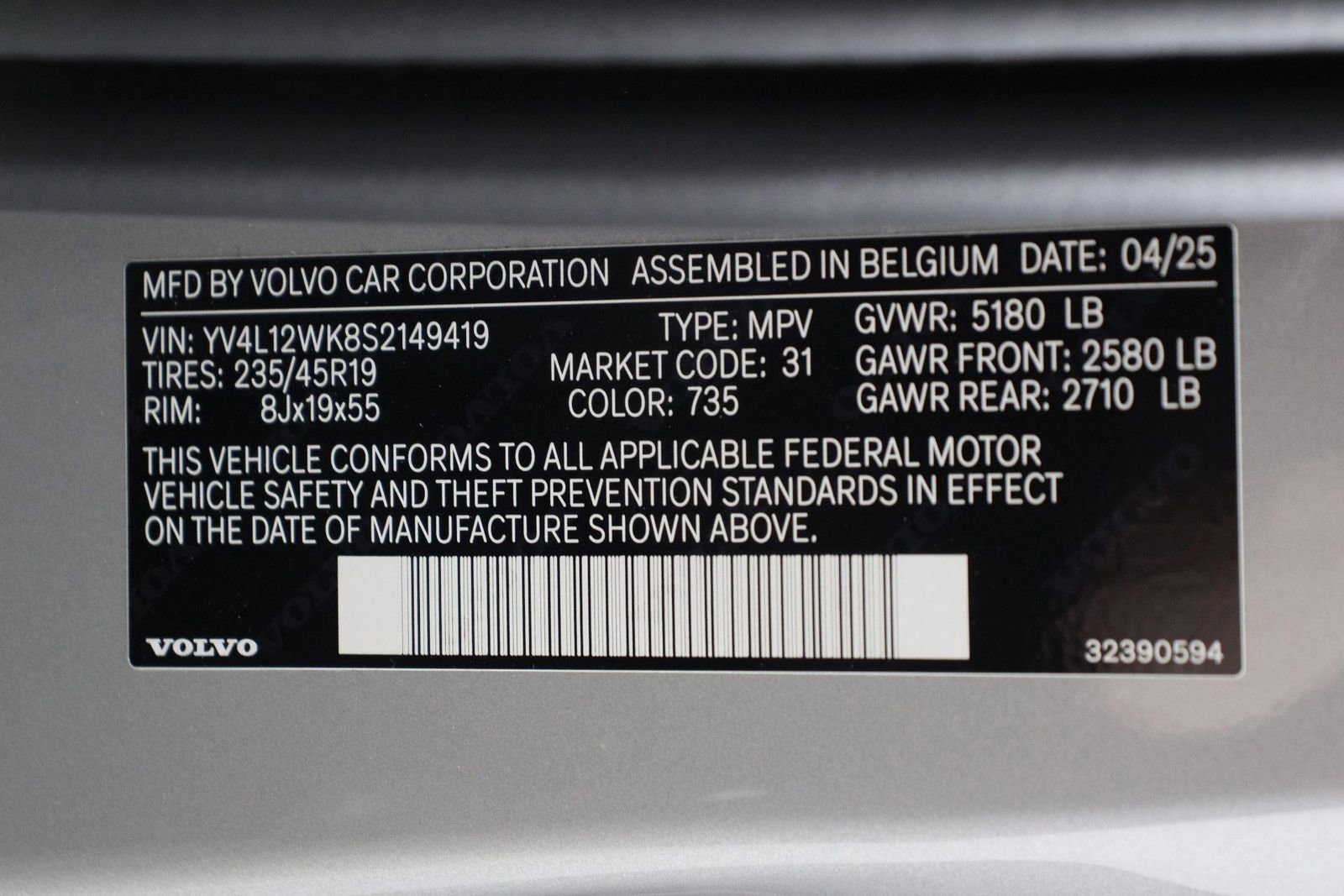 Used 2025 Volvo V60 B5 Cross Country Plus image 16