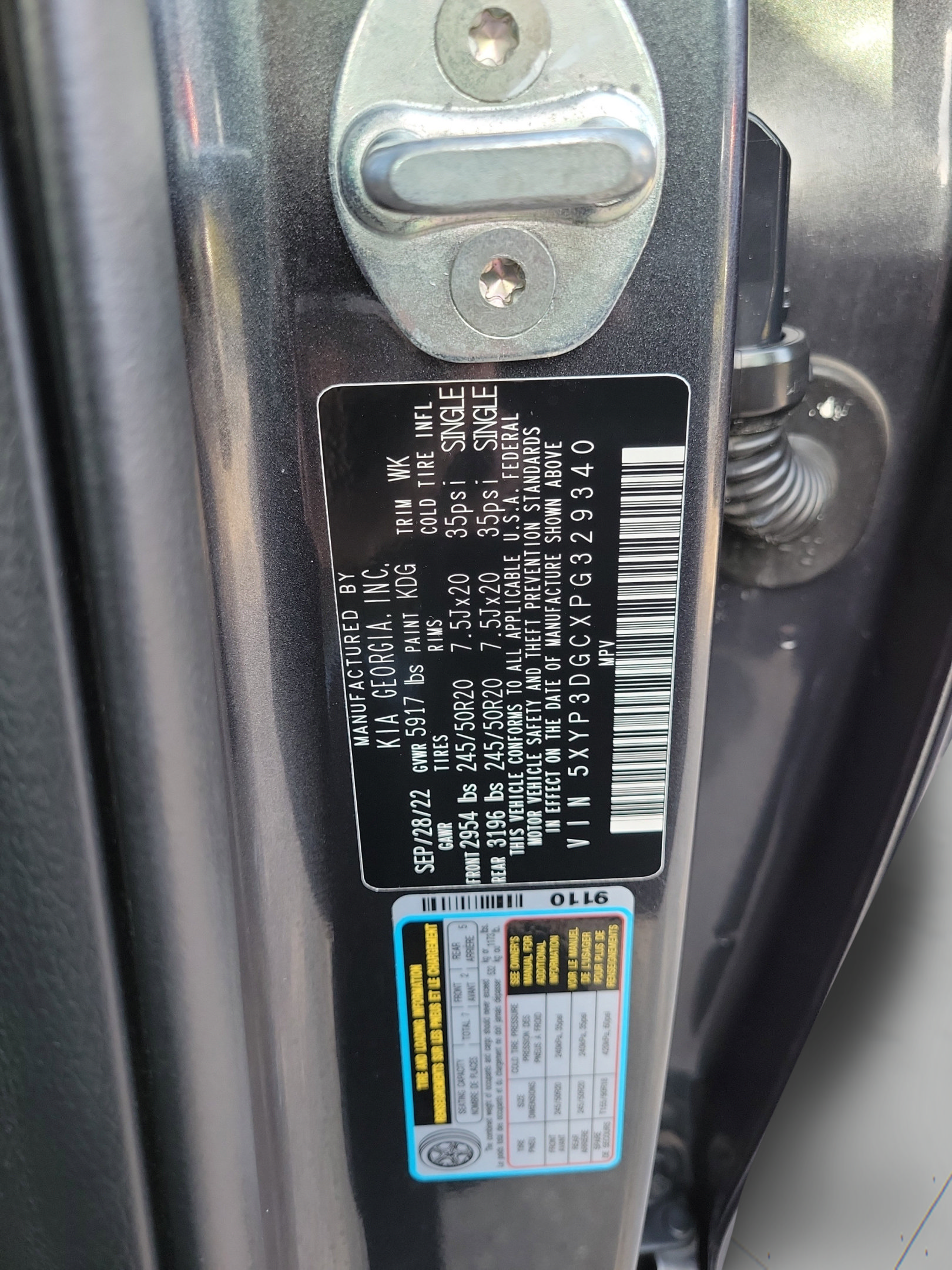 Certified 2023 Kia Telluride EX X-Line AWD/4WD image 29