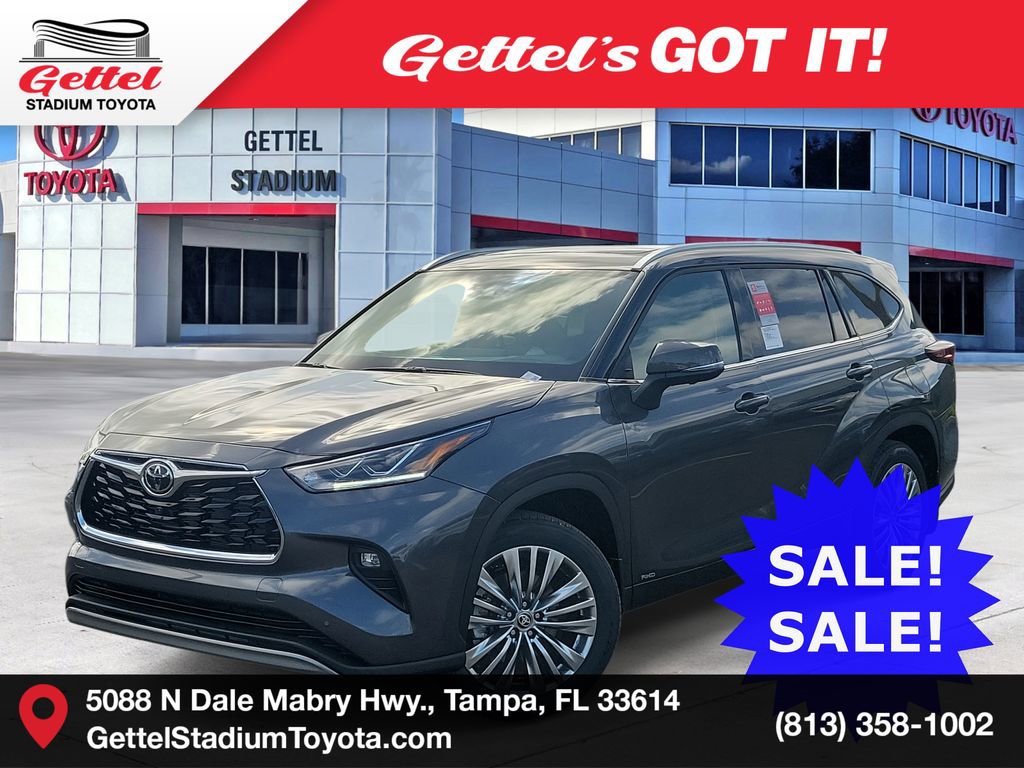 New 2025 Toyota Highlander Platinum