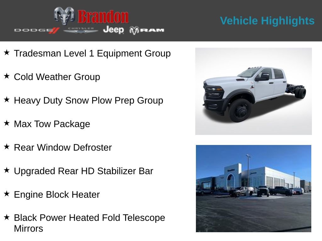 New 2026 RAM 5500 Tradesman AWD/4WD image 2