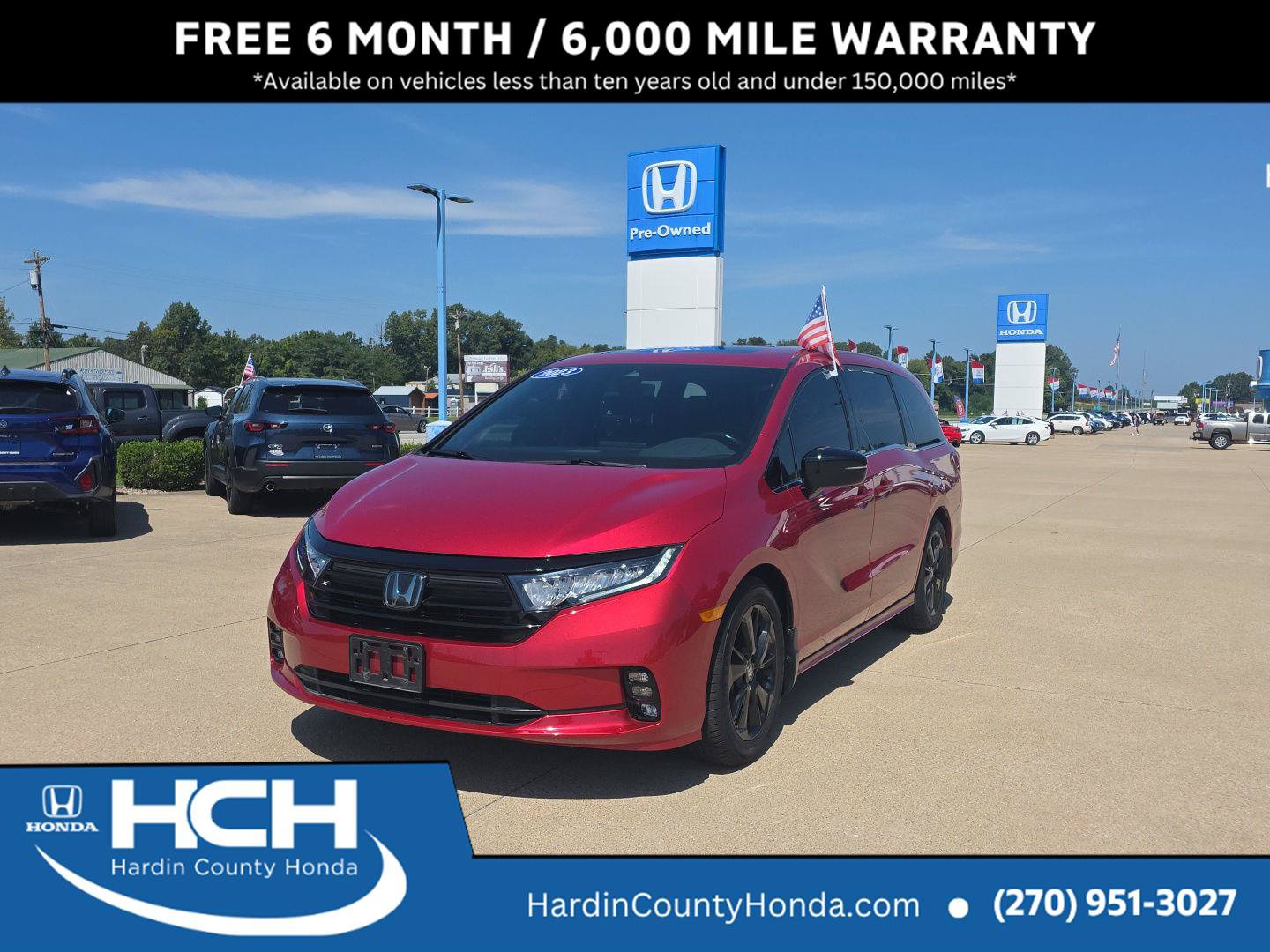 Certified 2023 Honda Odyssey Sport