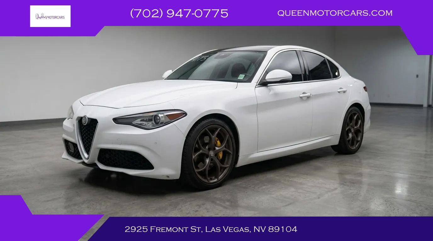 Used 2021 Alfa Romeo Giulia Ti w/ Active Assist 2 Package TI RWD image 1