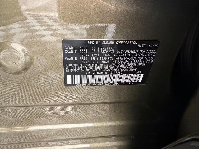 Certified 2025 Subaru Ascent Onyx Edition image 42