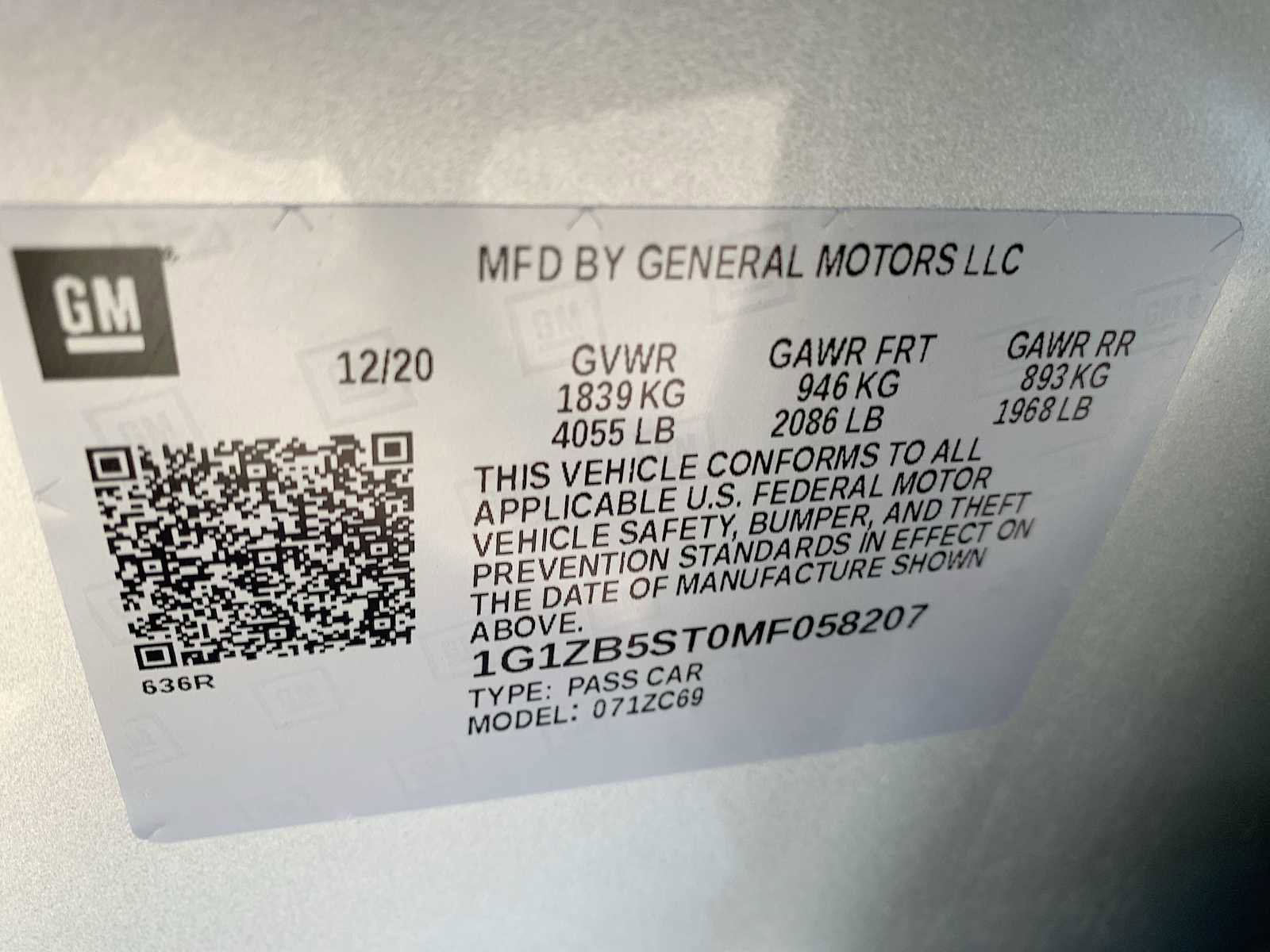 Certified 2021 Chevrolet Malibu LS image 31