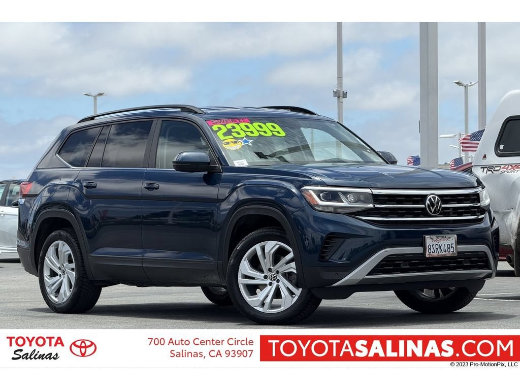 Used 2021 Volkswagen Atlas SE w/ Towing Package