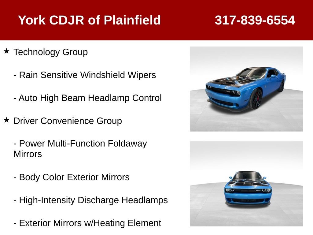 Used 2023 Dodge Challenger SRT Hellcat w/ Driver Convenience Group image 12