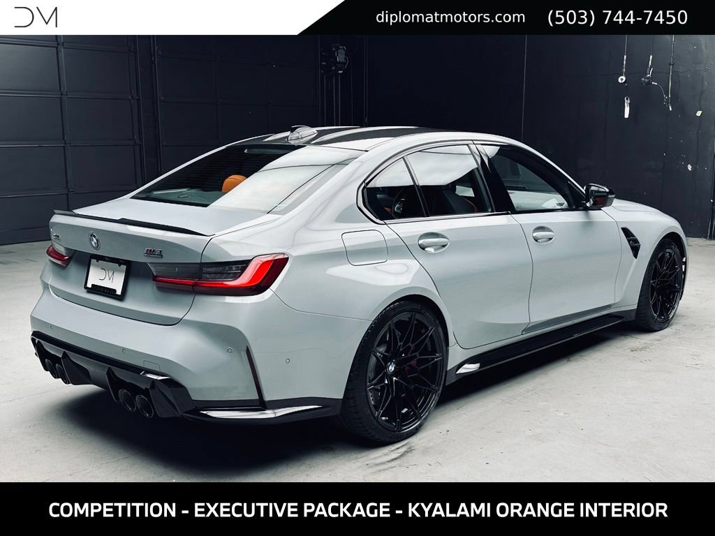 Used 2022 BMW M3 Competition w/ Executive Package AWD/4WD image 7