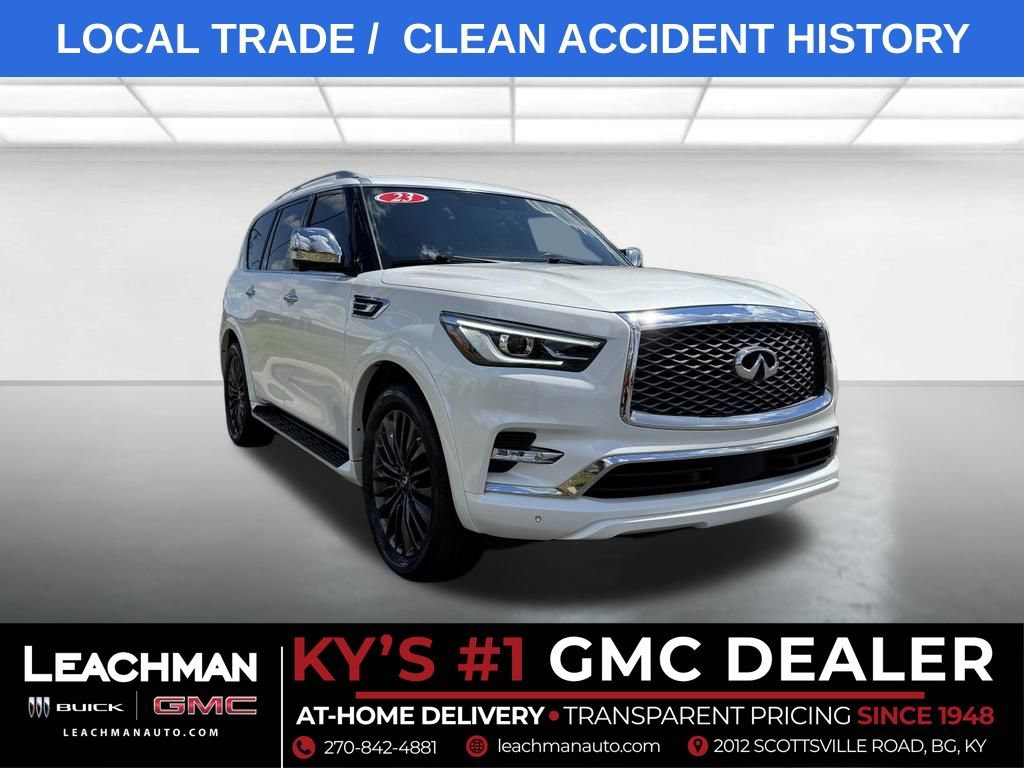 Used 2023 INFINITI QX80 Sensory w/ Cargo Package AWD/4WD image 1