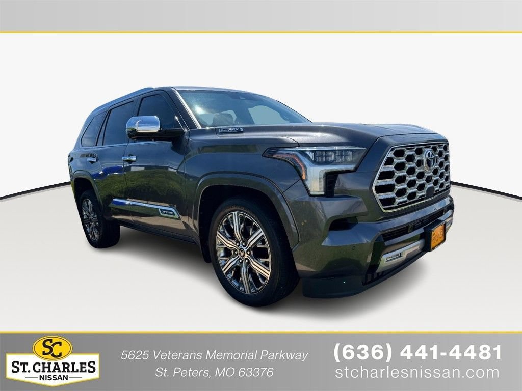 Used 2024 Toyota Sequoia Capstone AWD/4WD image 1