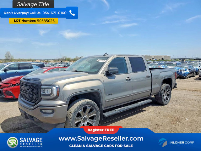Used 2017 GMC Sierra 1500 SLT AWD/4WD image 1