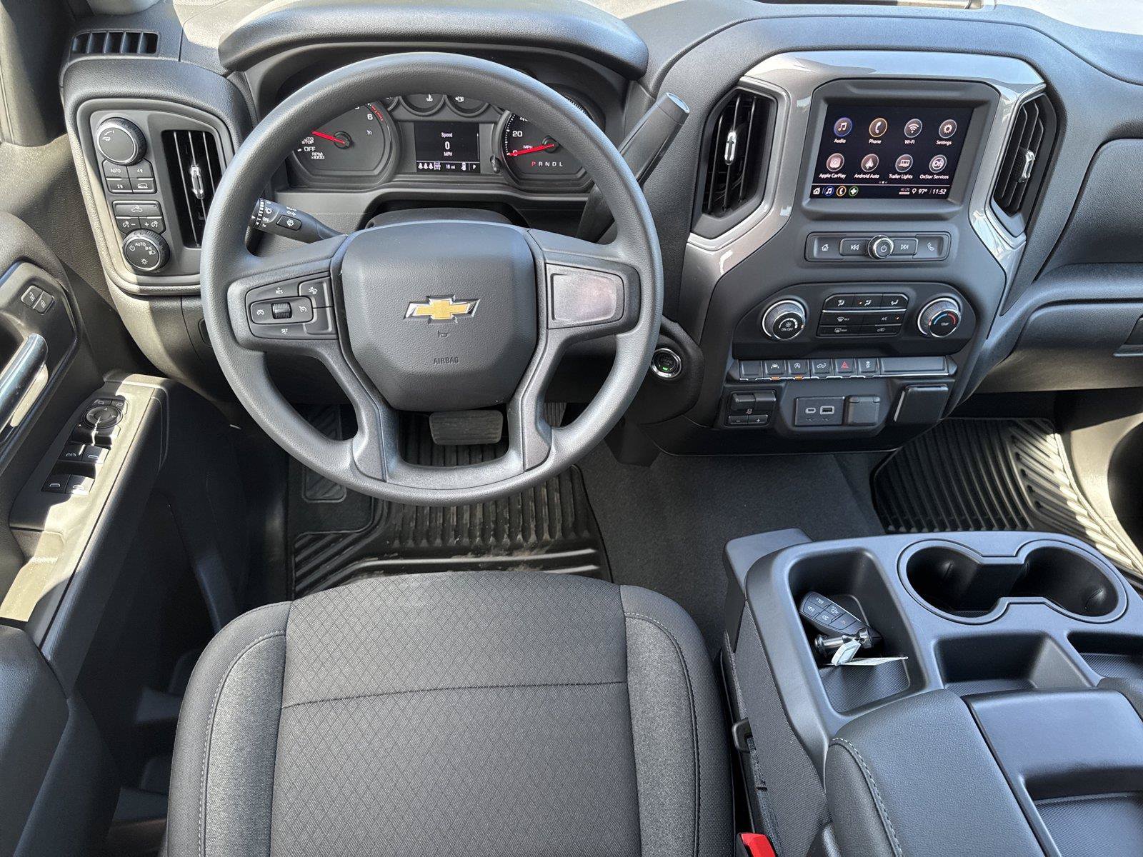 New 2026 Chevrolet Silverado 1500 Custom w/ Turbomax Blackout Package AWD/4WD image 14