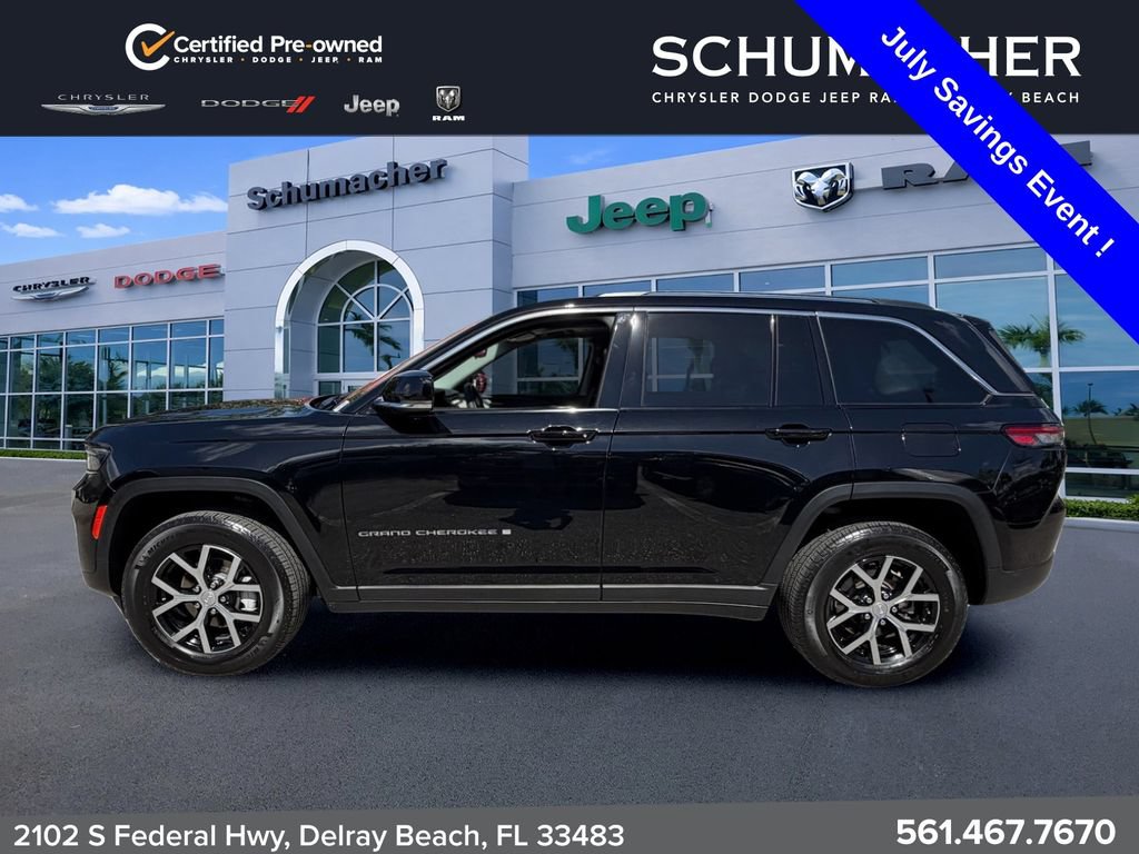 Certified 2024 Jeep Grand Cherokee Limited AWD/4WD image 4