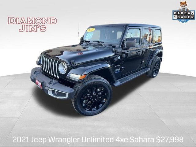 Used 2021 Jeep Wrangler Unlimited Sahara w/ Cold Weather Group
