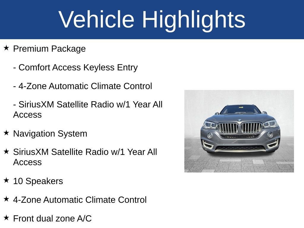 Used 2018 BMW X5 xDrive35i w/ M Sport Package image 3