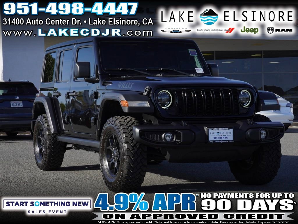 Used 2024 Jeep Wrangler Willys