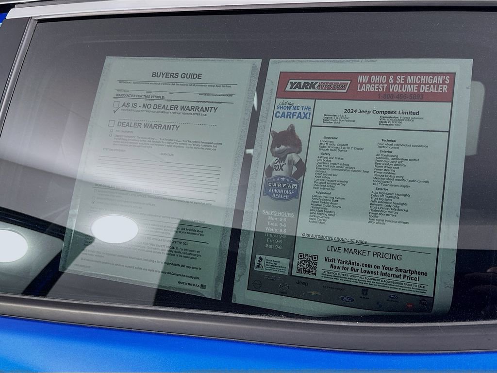 Certified 2024 Jeep Compass Limited image 15