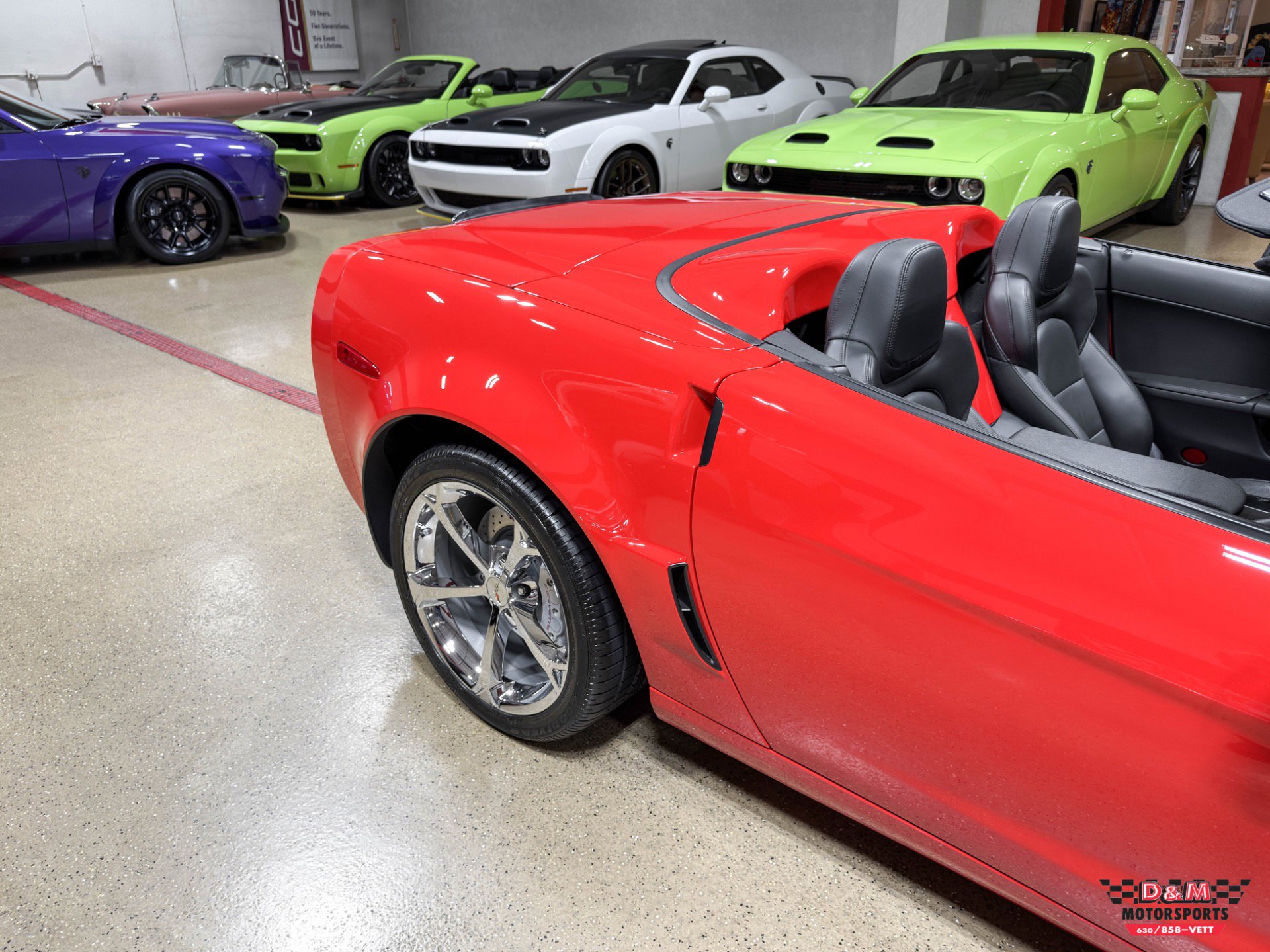 Used 2012 Chevrolet Corvette Grand Sport w/ 3LT Preferred Equipment Group image 50