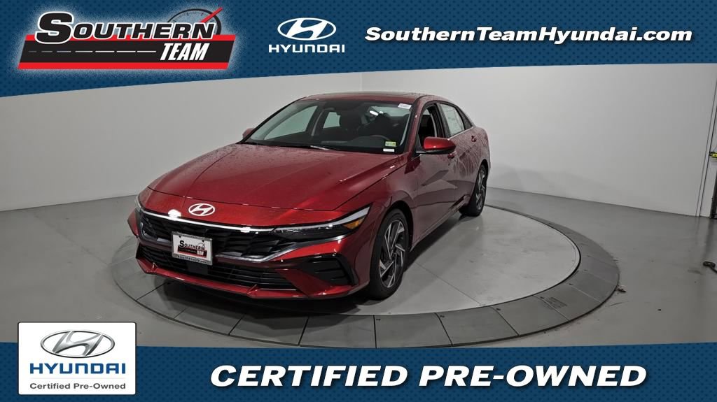 Certified 2025 Hyundai Elantra SEL
