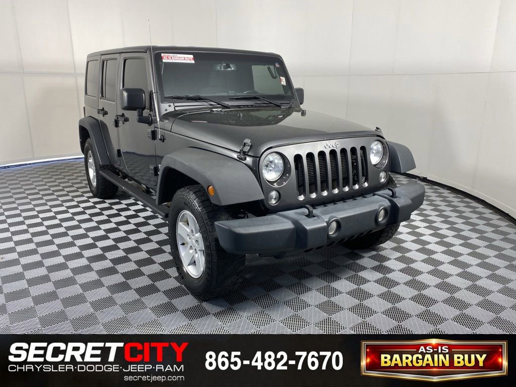 Used 2018 Jeep Wrangler Unlimited Sport S AWD/4WD image 1