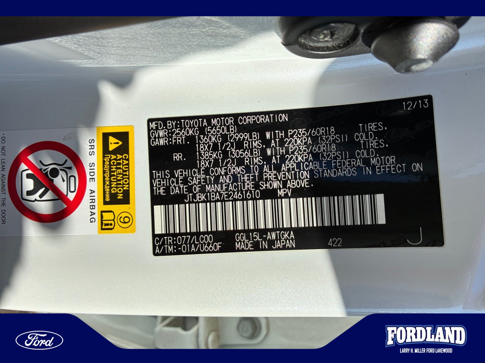 Used 2014 Lexus RX 350 AWD image 25