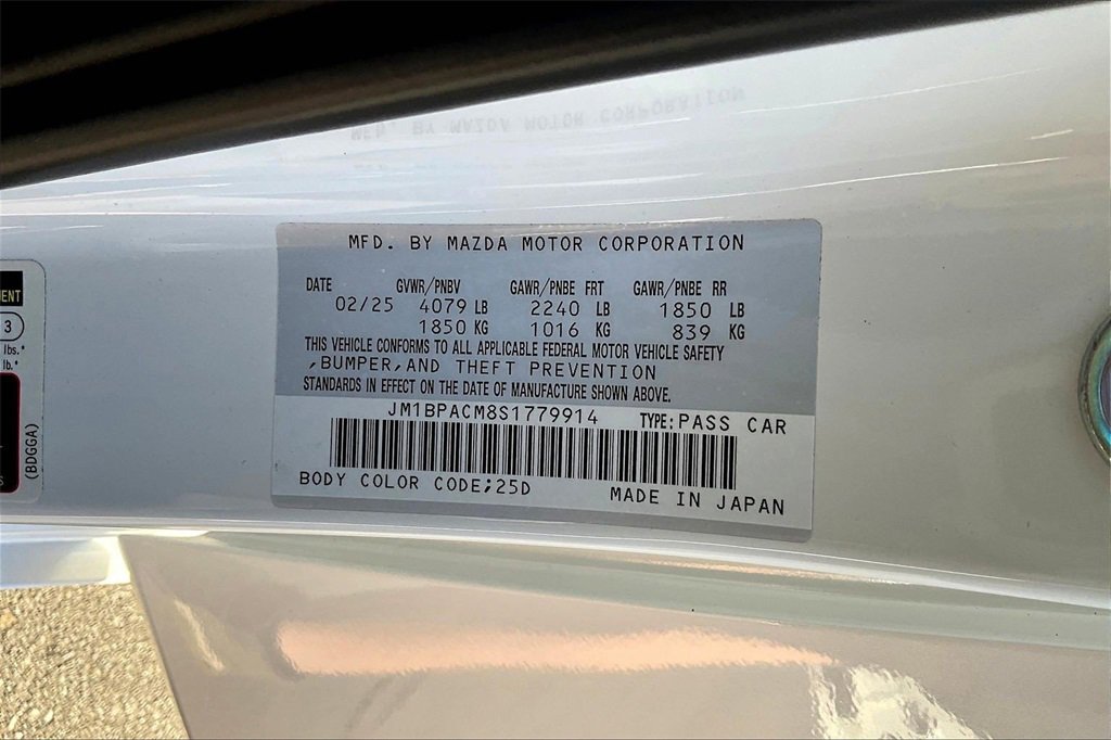 Certified 2025 MAZDA MAZDA3 s image 16