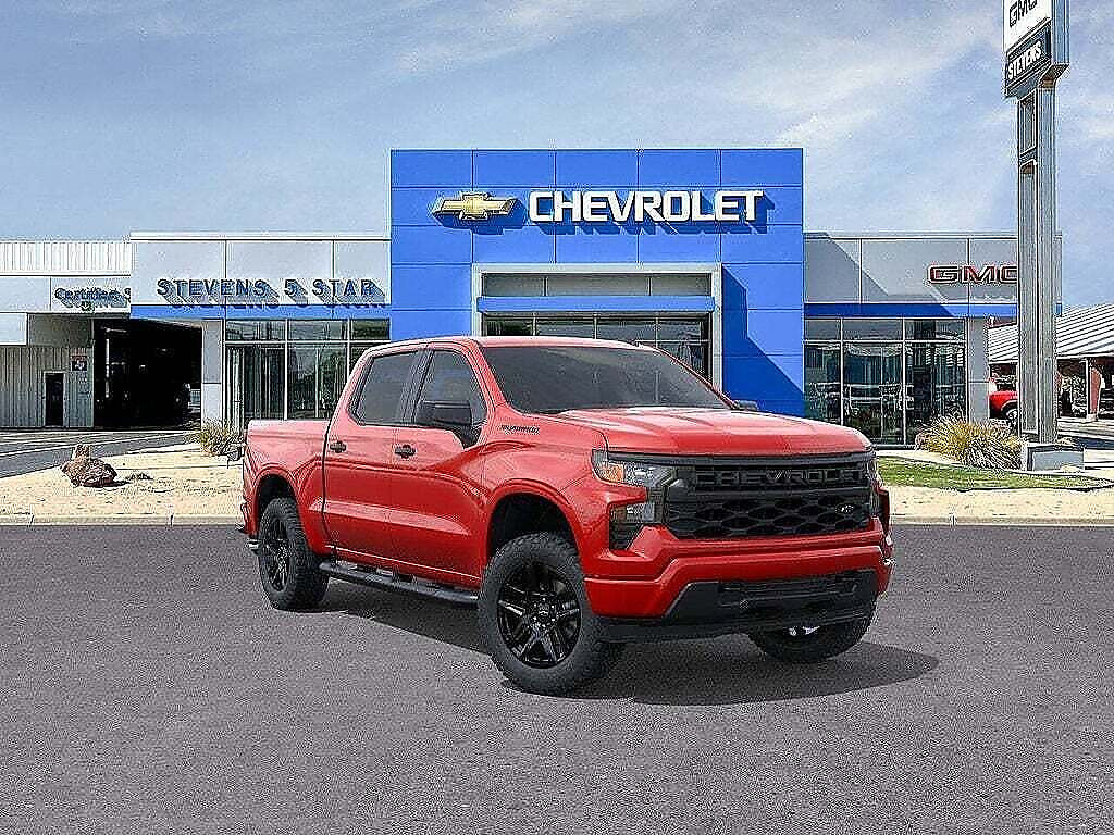 New 2026 Chevrolet Silverado 1500 Custom w/ Turbomax Blackout Package