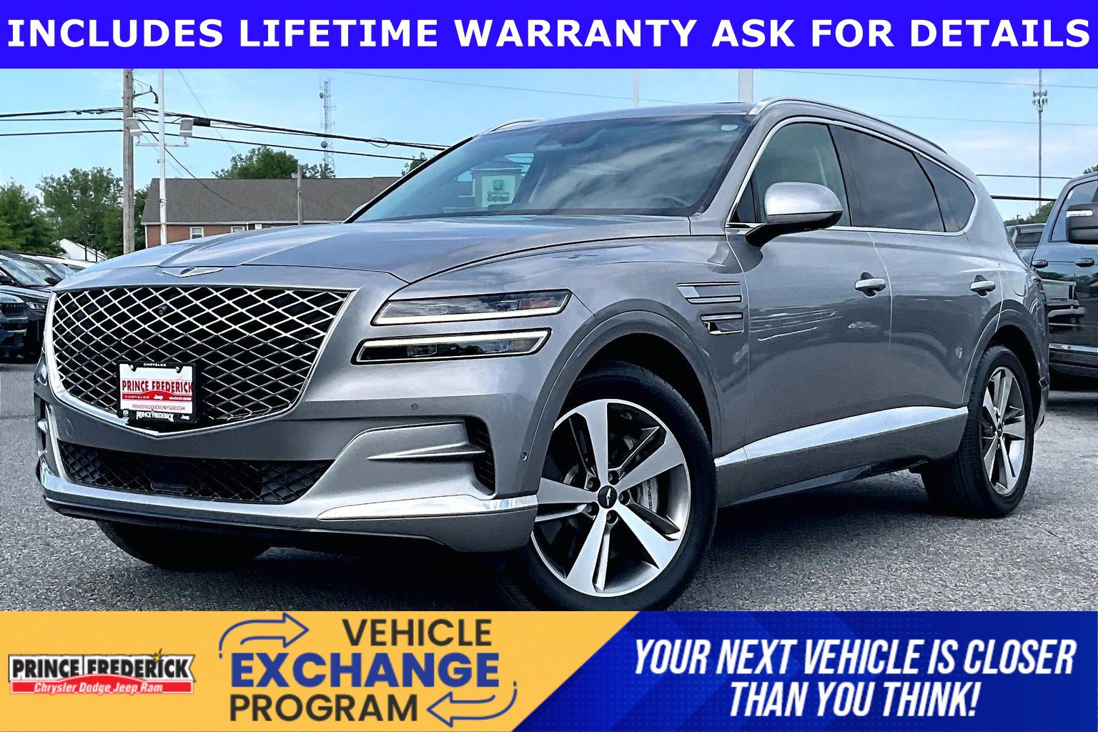 Used 2021 Genesis GV80 3.5T w/ Advanced Package 06 AWD/4WD image 3