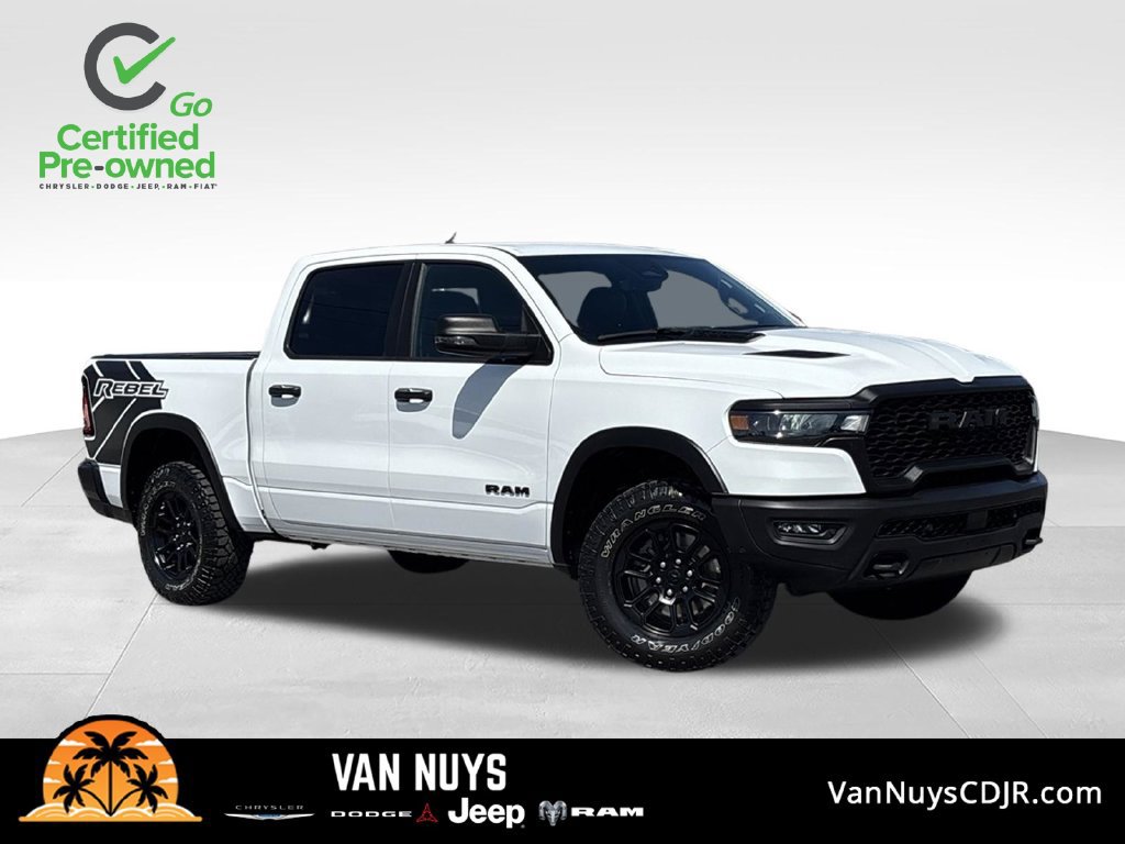 Certified 2025 RAM 1500 Rebel w/ Rebel Level 1 Equipment Group AWD/4WD image 1