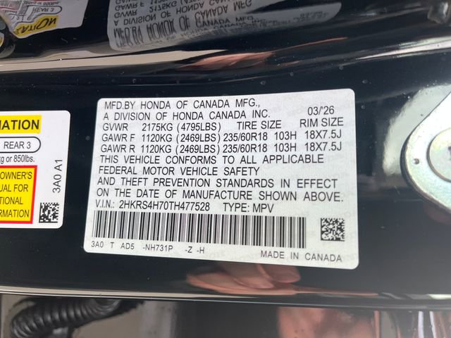 New 2026 Honda CR-V EX-L image 17