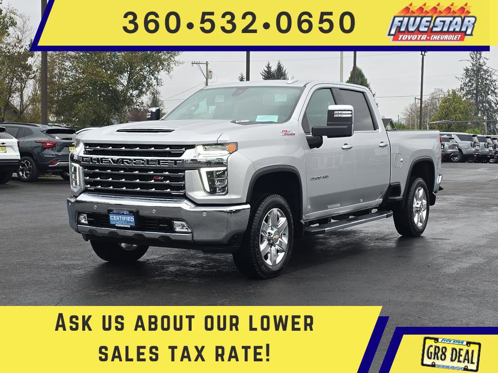 Certified 2021 Chevrolet Silverado 3500 LTZ w/ LTZ Premium Package