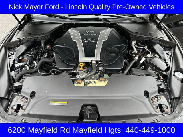Used 2017 INFINITI Q60 Red Sport 400 image 9