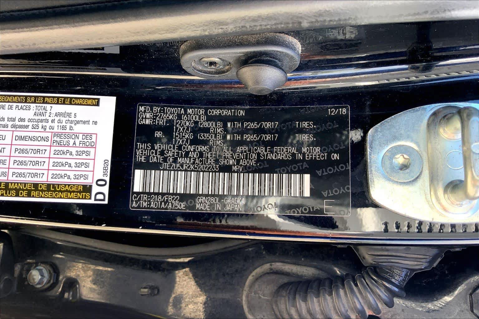 Used 2019 Toyota 4Runner SR5 RWD image 34