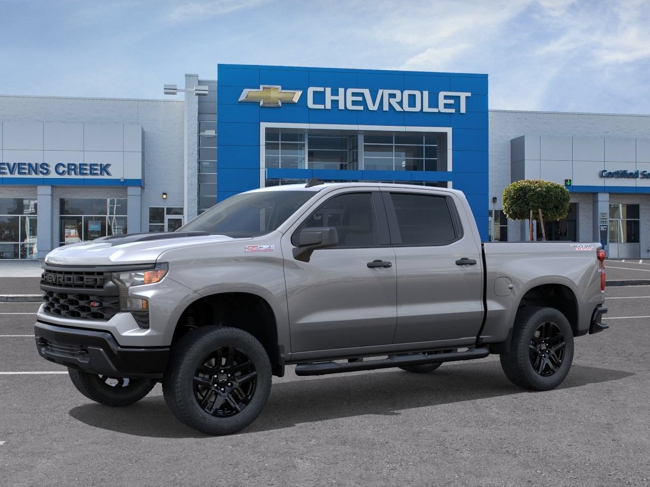 New 2026 Chevrolet Silverado 1500 Custom Trail Boss w/ Turbomax Blackout Package AWD/4WD image 6