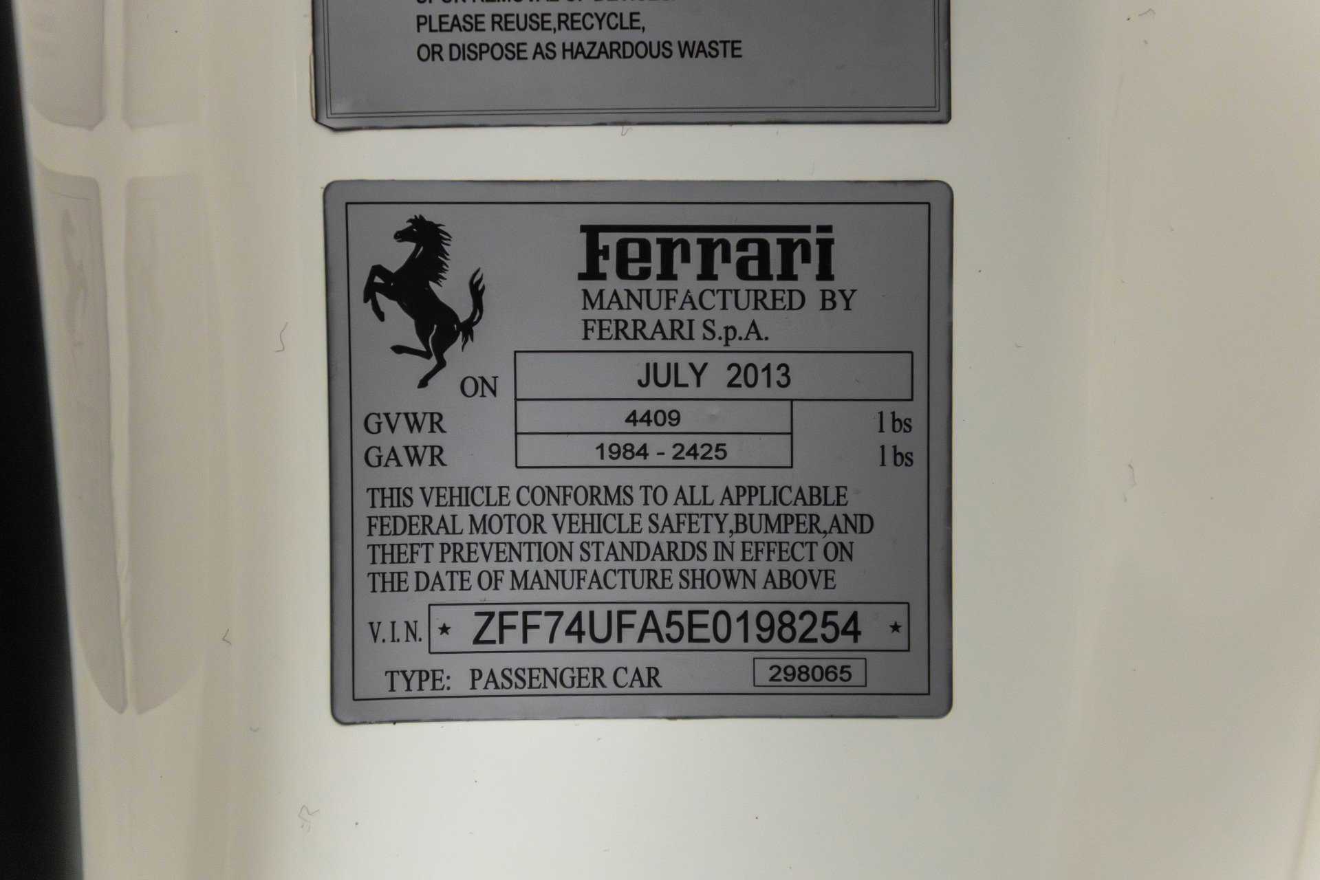 Used 2014 Ferrari F12 Berlinetta image 76